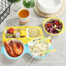 Children′s Festival Gift Bamboo Fiber Kids Tableware